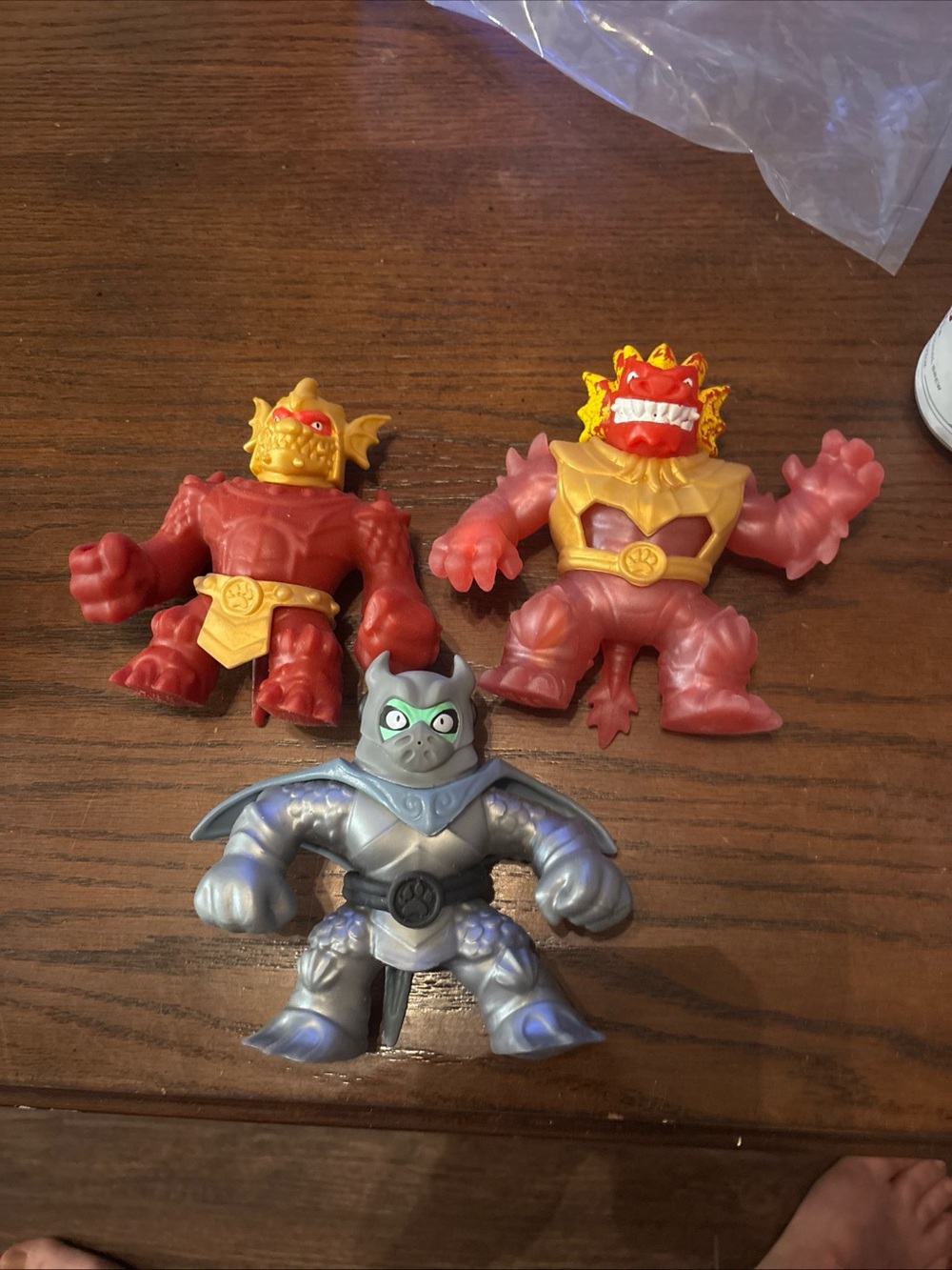 Heroes of Goo Jit Zu Mini Figure Lot of 3 Dragon Monster Characters Spin Master